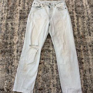 501 Levi’s Light Blue Jeans 26x26